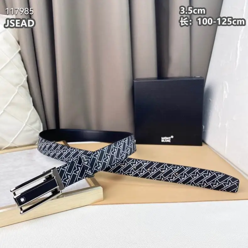 Montblanc belt 35mmX100-125cm 8L12